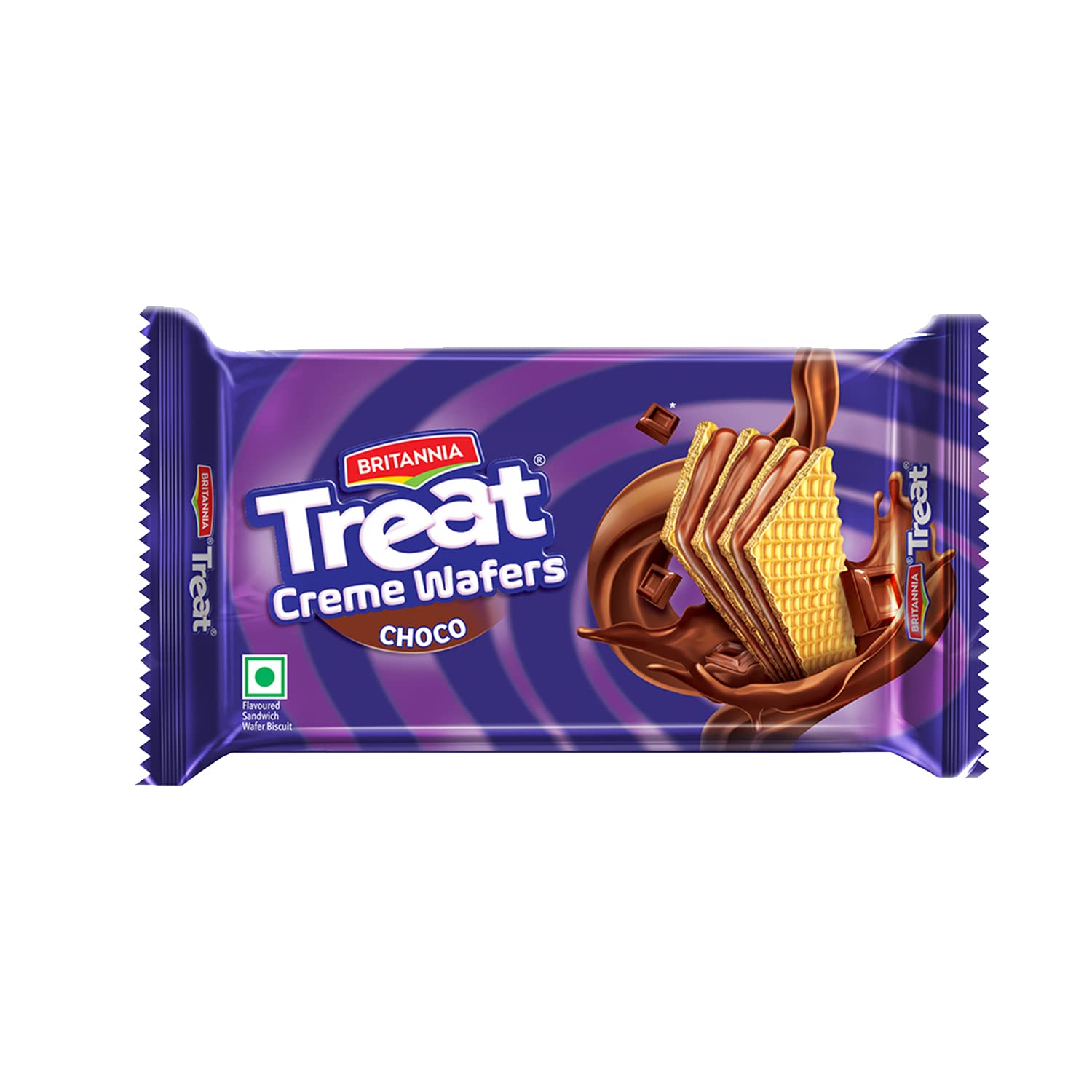 Britannia Treat Rich Creme Choco Wafers  (50 g) Buy 1 Get 2
